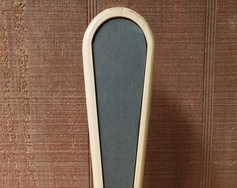 Maple Beer Tap Handle with Slate Insert