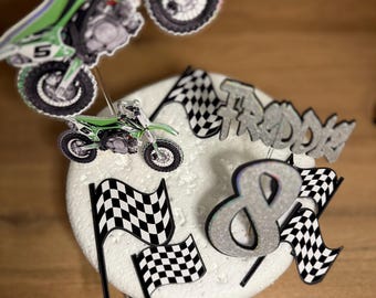 Personlised Motorcross bike Toppers