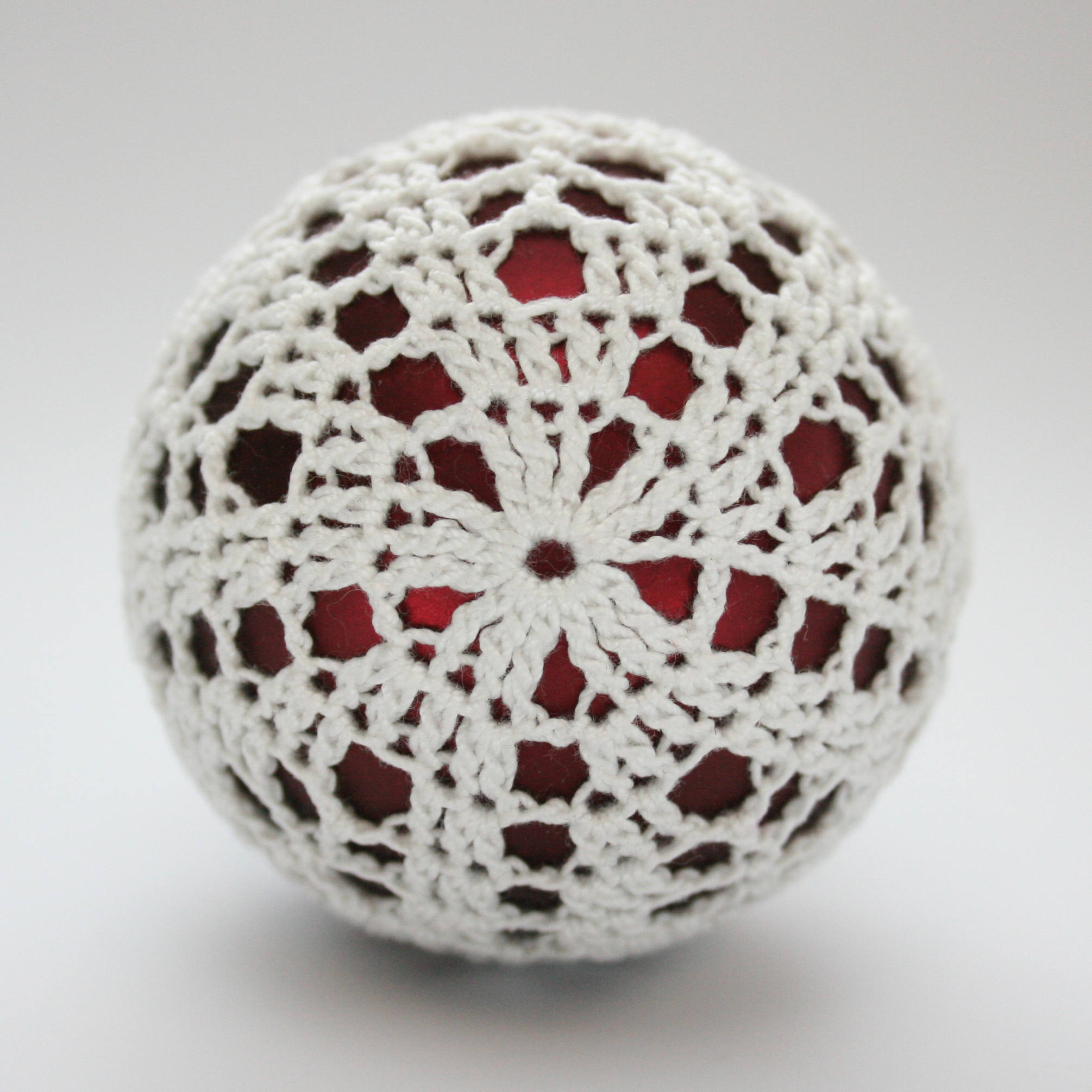 Christmas Ornament Cover 2 Crochet Pattern Holiday Decor Etsy UK