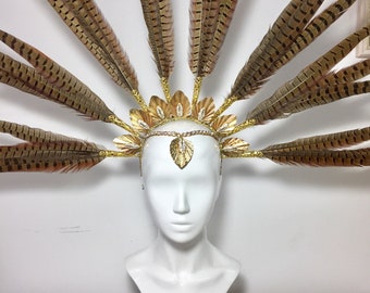 KARNAWAŁ, nakrycie głowy do pokazu burleski, nakrycie głowy inspirowane Gatsbym, scenografia, wyrazisty dodatek do włosów, korona kostiumu, nakrycie głowy Burning Man