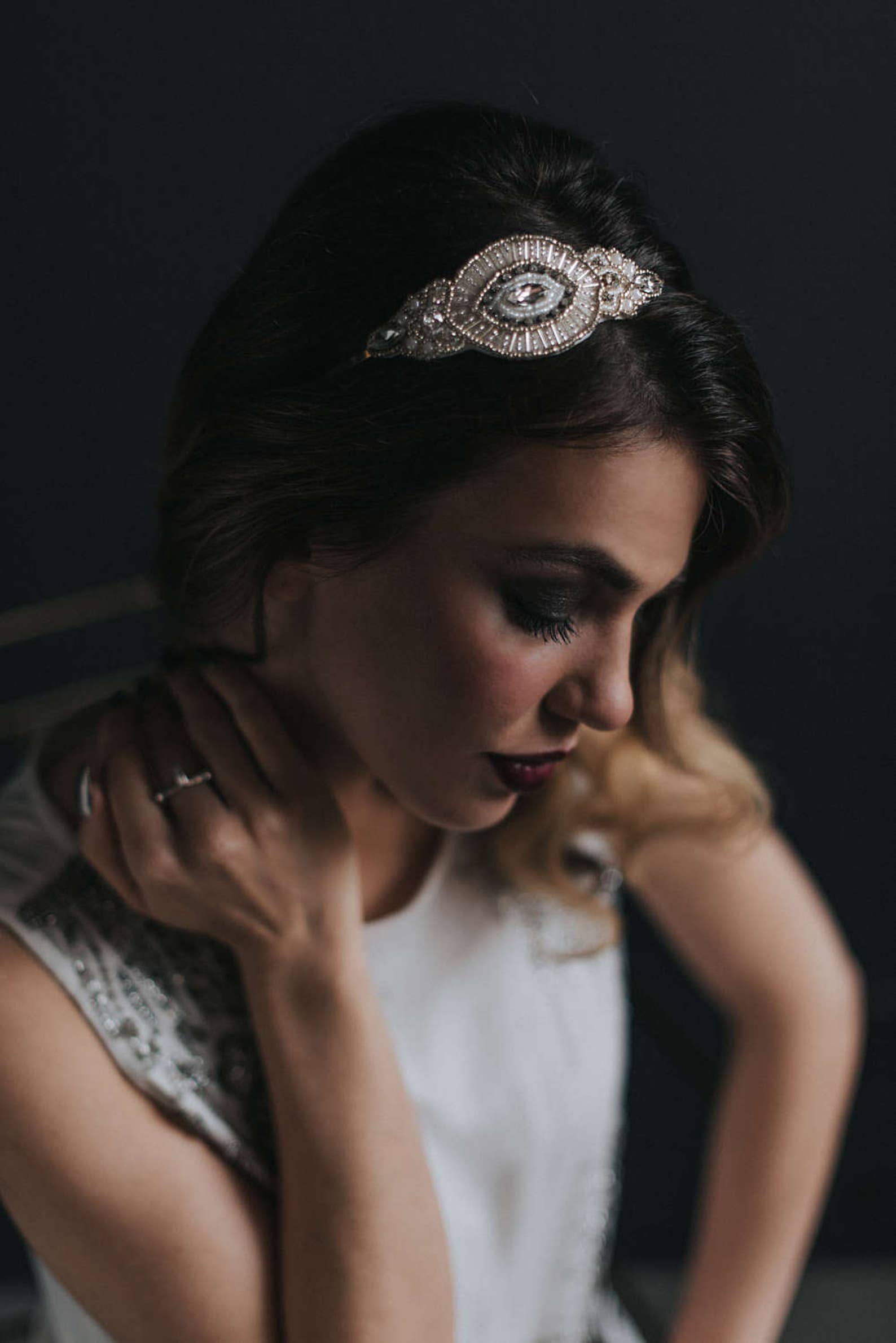 diy gatsby headpiece