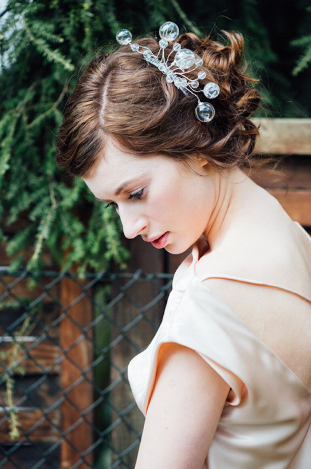 bridal comb headpiece