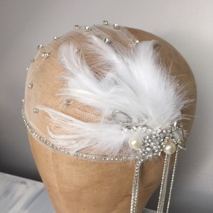 great gatsby feather shawl