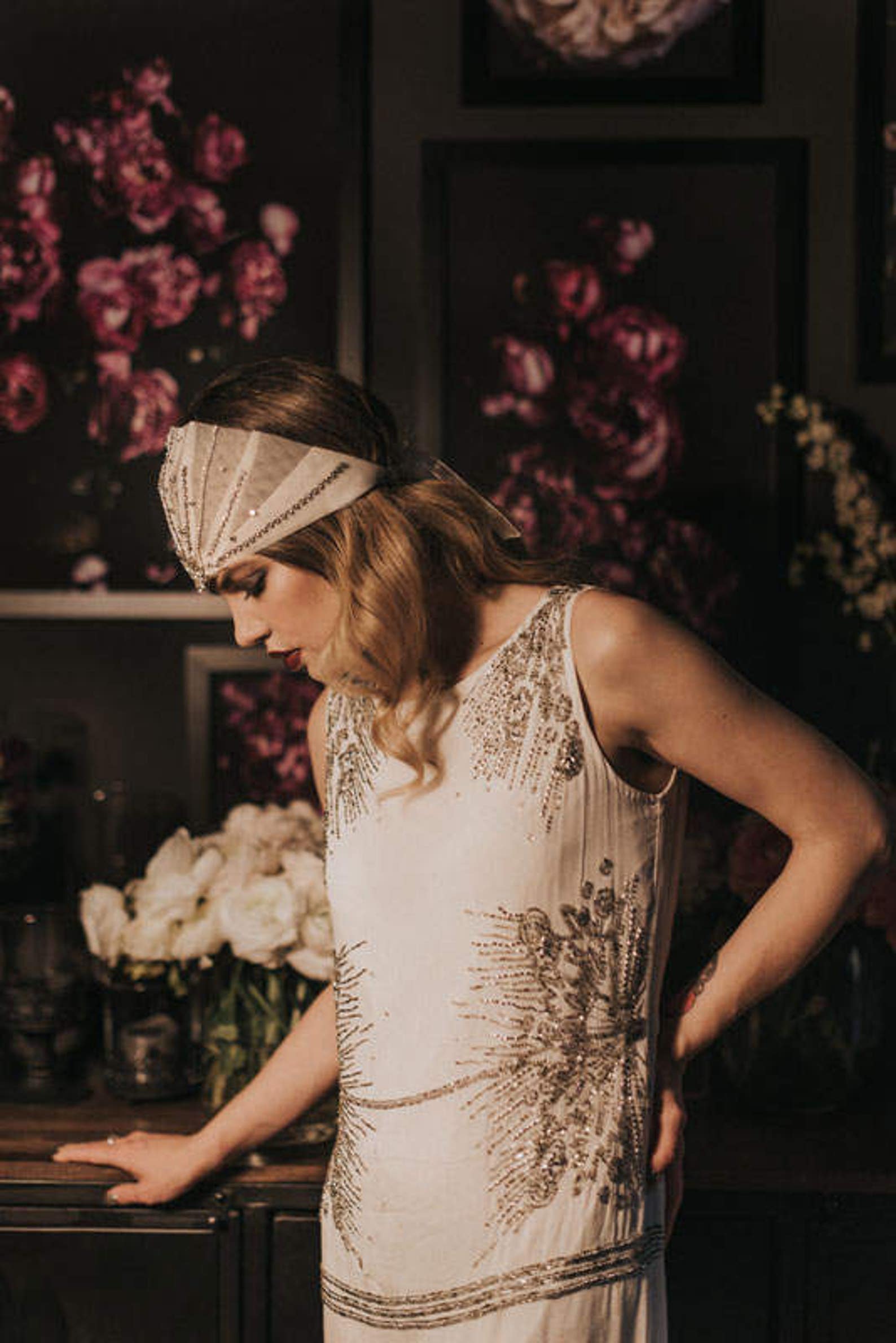 diy gatsby headpiece