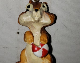 Chip Chipmunk ornament Lewiston Idaho excellent condition