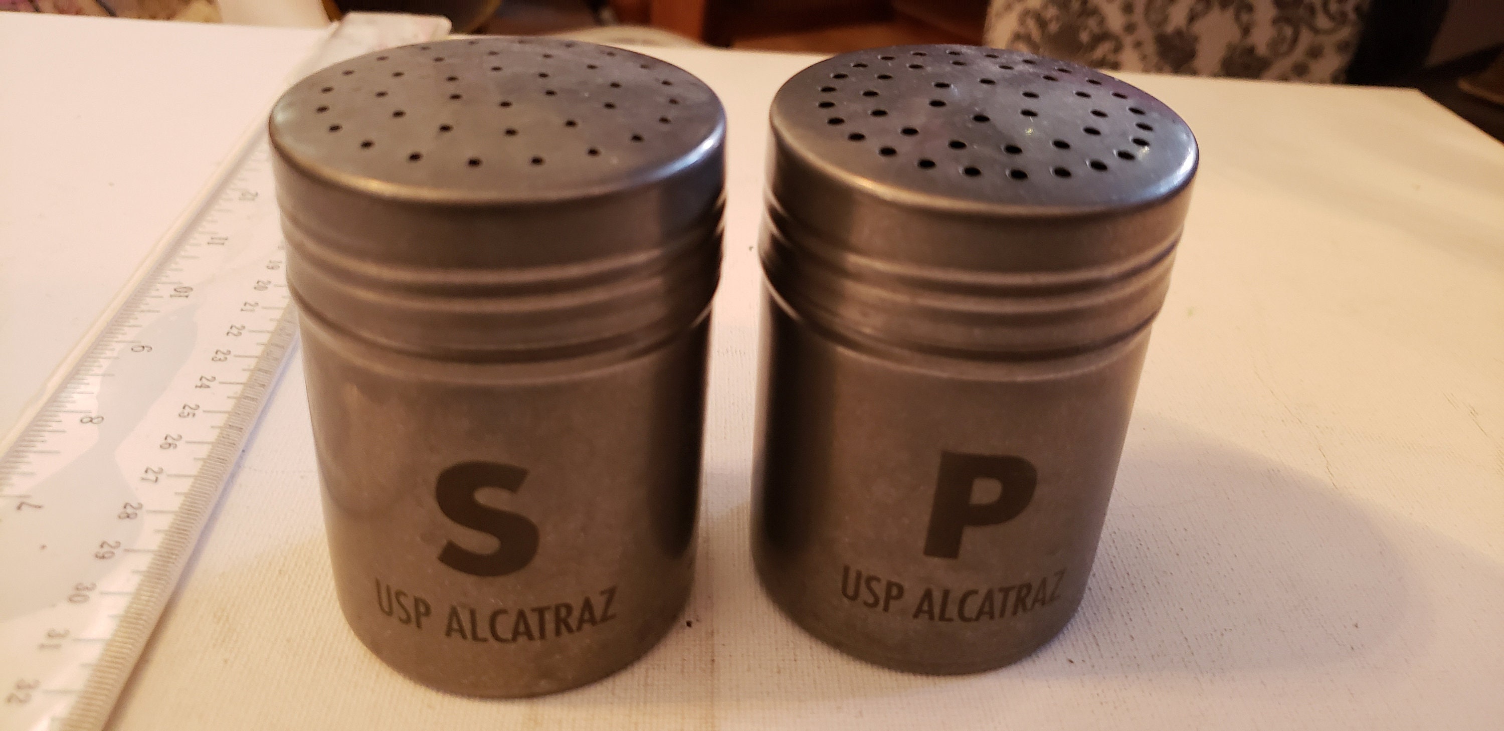 Salt and Pepper Shaker Set - USP Alcatraz