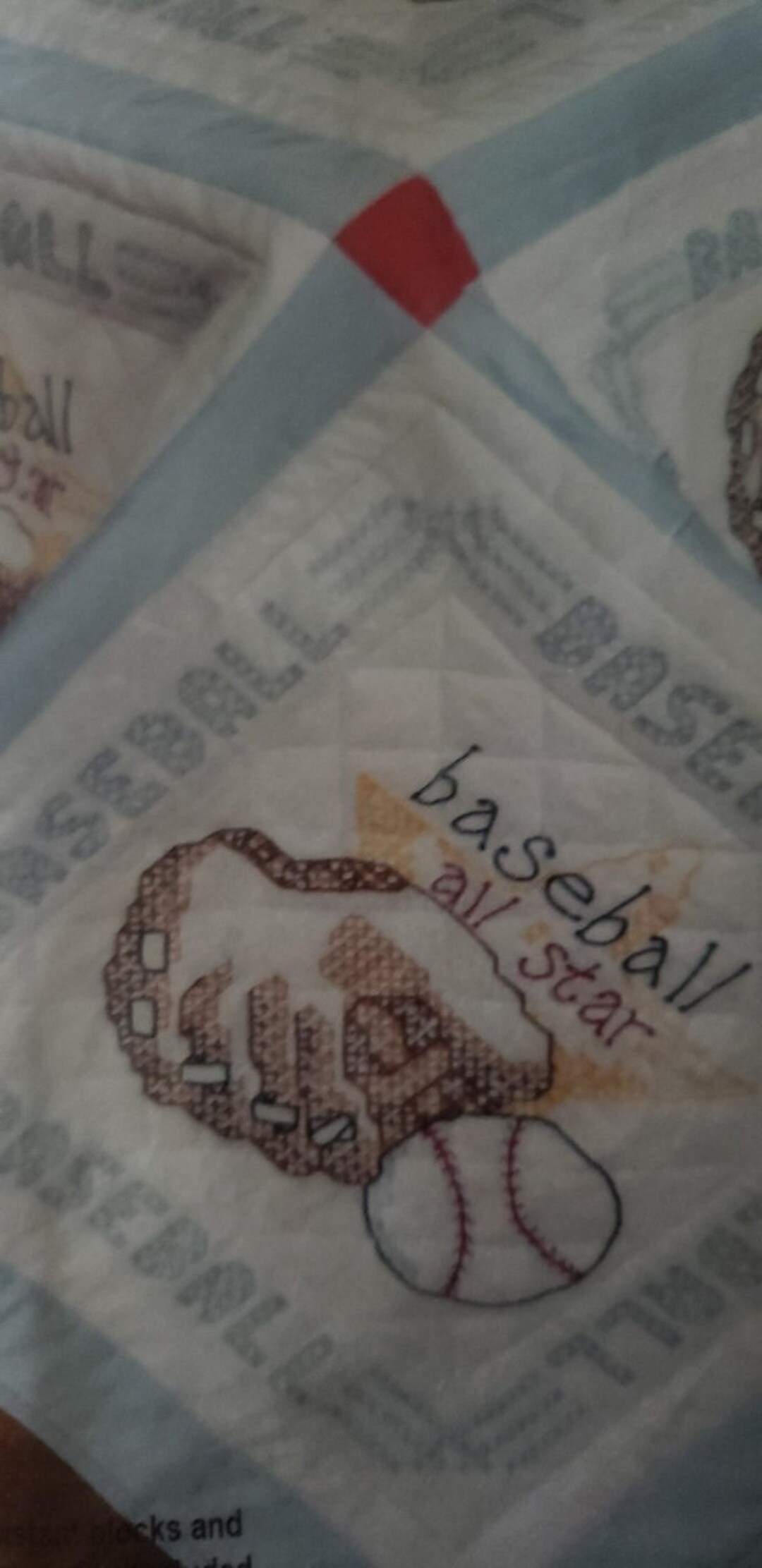 Fairway New in Package Quilt Kit Baseball DIY Kit Etsy