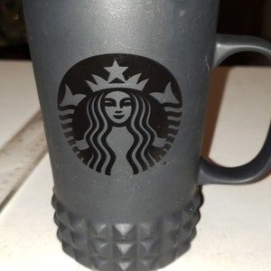 Starbucks Black Matte - Etsy