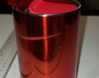 Starbucks stainless steel coffee tumbler red excellent condition