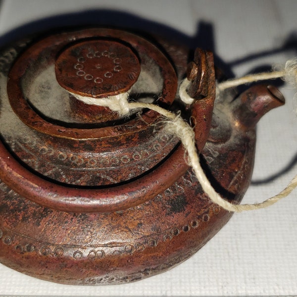 Mini Metal Tea Pot Etsy