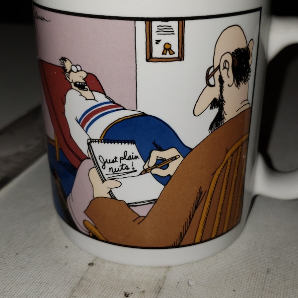 Ceramic Gary Larson coffee mug excellent condition