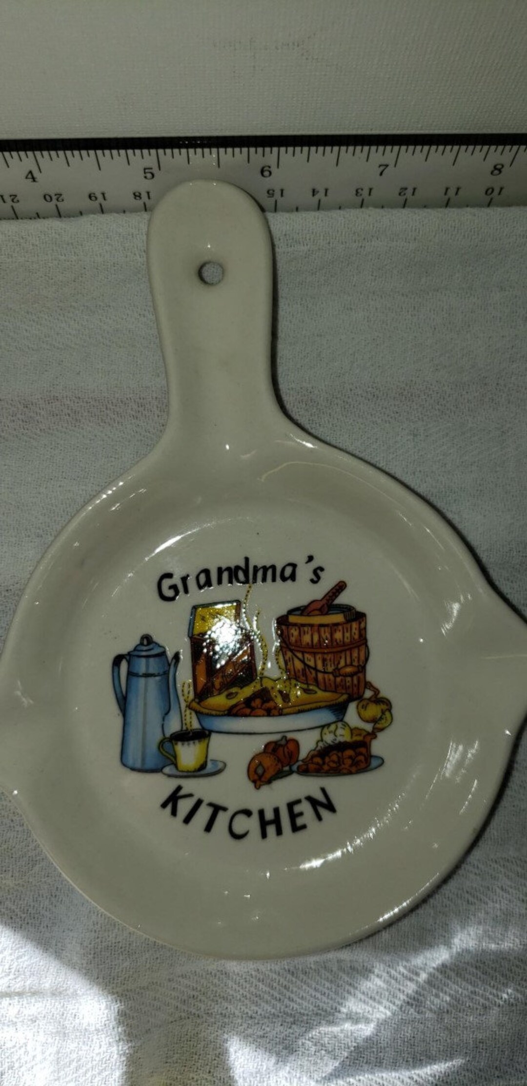 Vintage Ceramic Wall Decor Grandma's Kitchen Excellent Condition Etsy