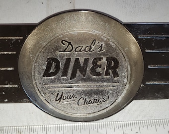 Metal Dads Diner change tray excellent condition