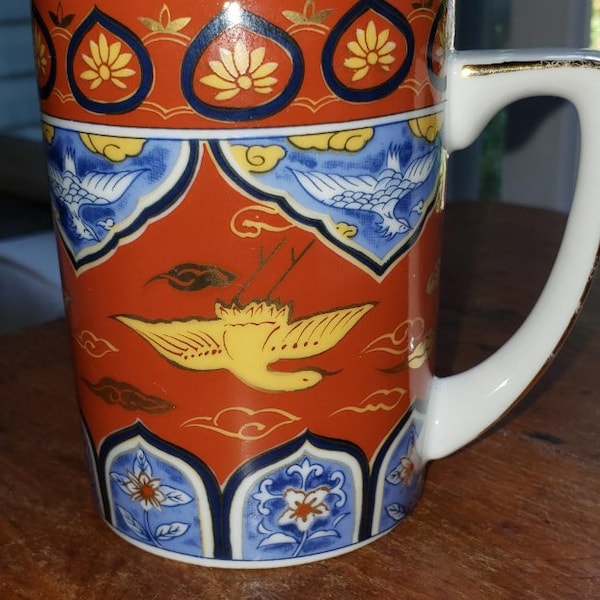 Imari coffee cup by Neiman Marcus excellent condition Japan