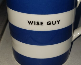 Lenox Kate Spade coffee cup Wise Guy excellent condition
