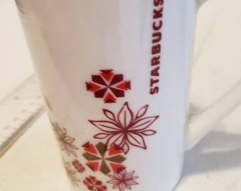 Pair of STARBUCKS Tall Coffee Mug Handle 2017 Green Houndstooth 16 Oz NEW -  Etsy