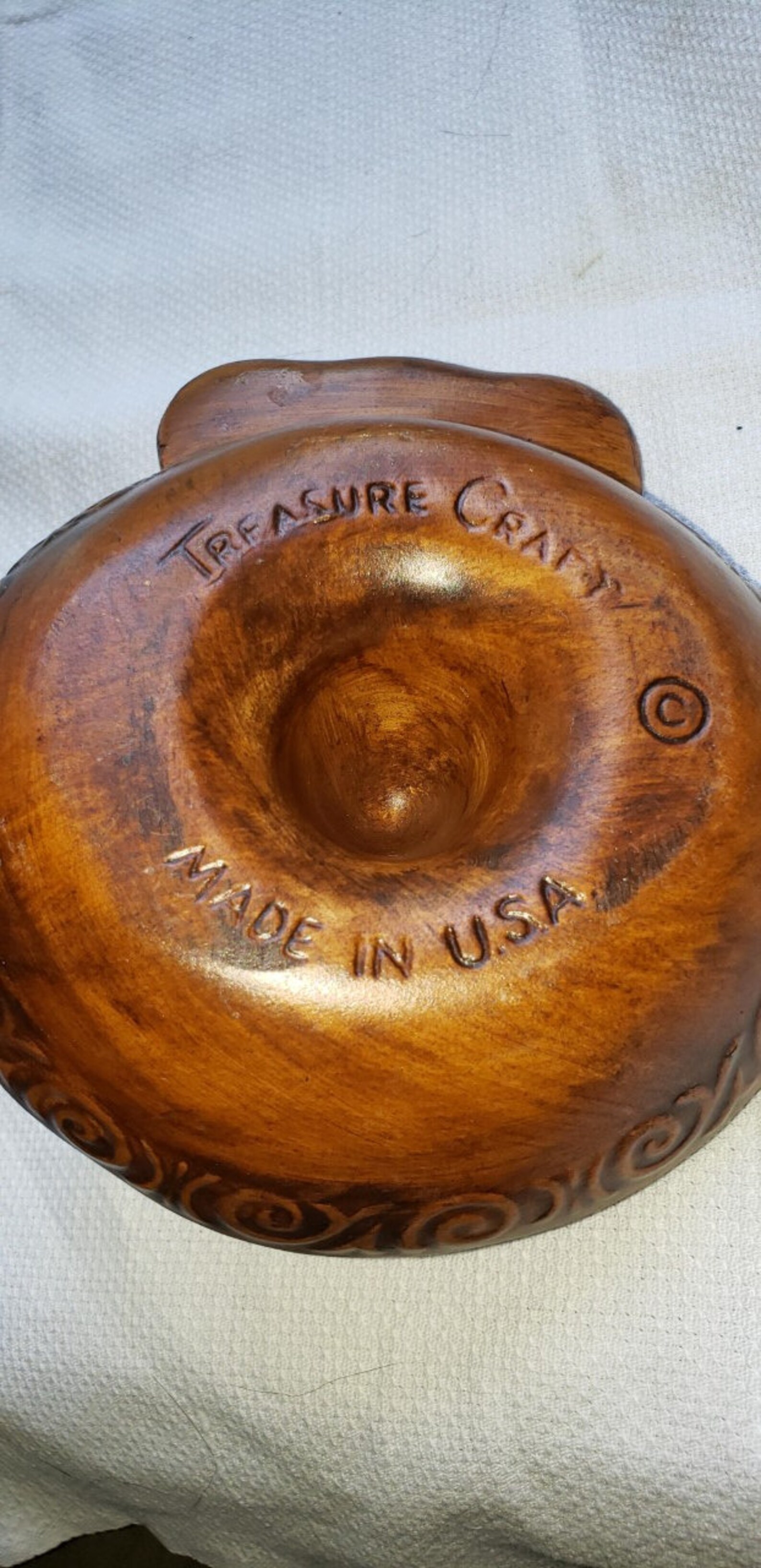 Vintage Treasure Craft Ashtray Trinket Dish Excellent Etsy
