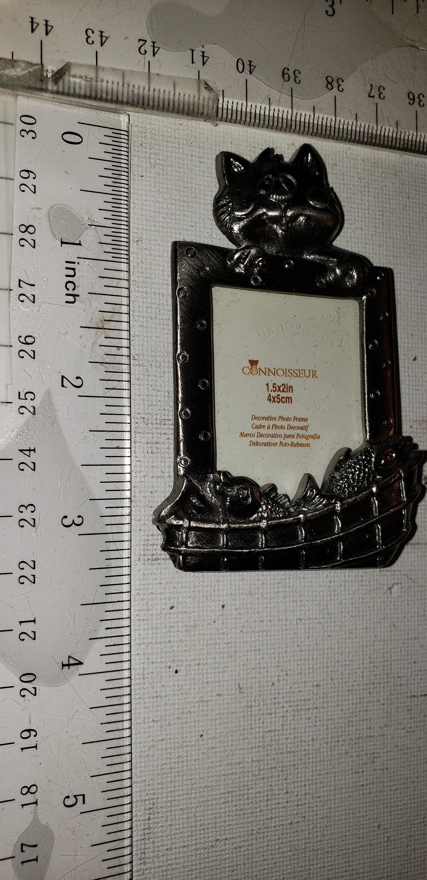 Mini Cat Picture Frame Mini 2x3 Pet Photo Frame Cat Excellent Condition - Etsy