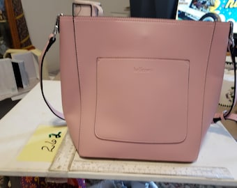 Bromen pink bucket purse bag excellent condition marked.