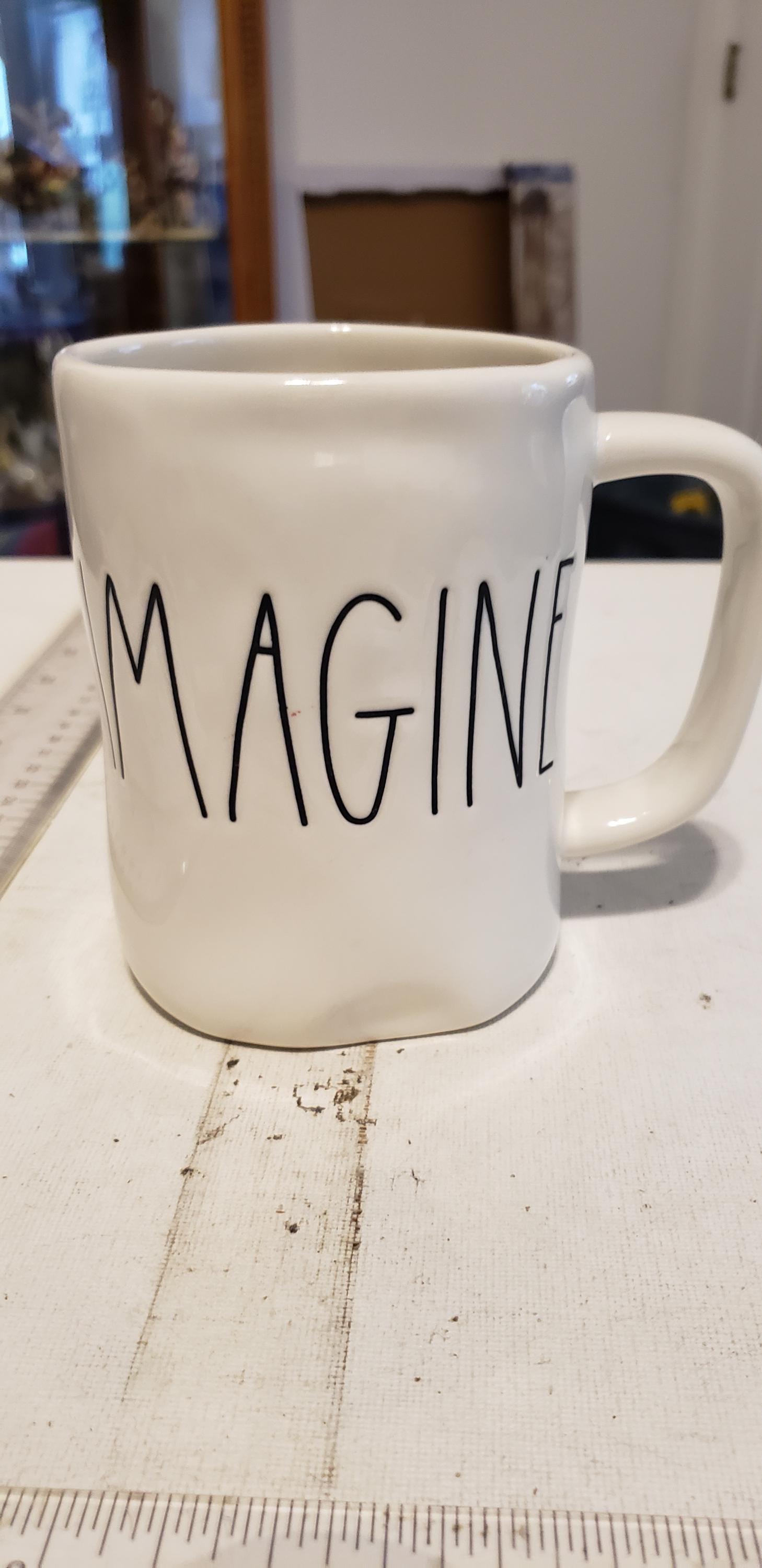 Rae Dunn IMAGINE coffee mug excellent condition