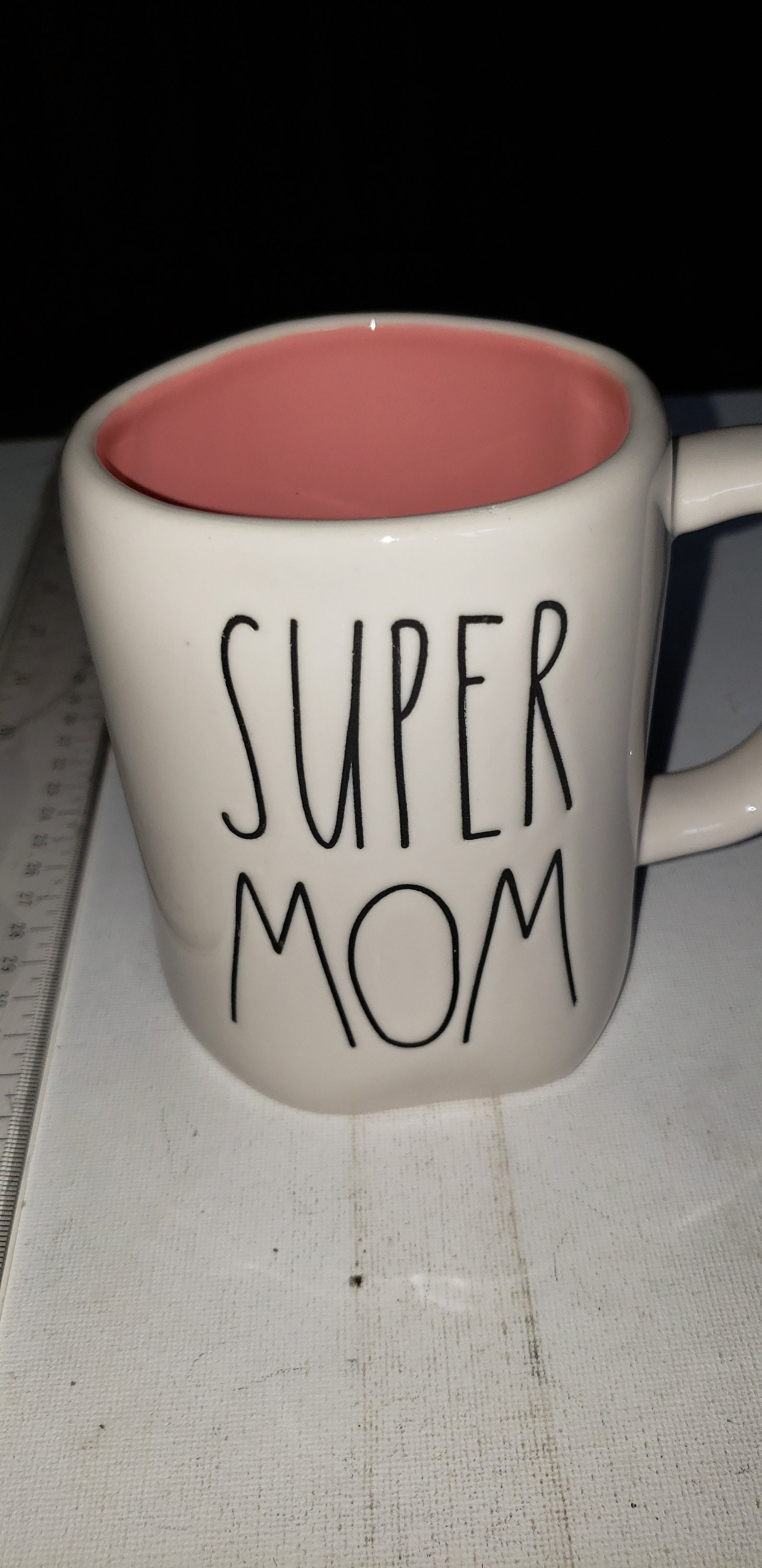 Rae Dunn Mug SUPER MOM Mug Mom Coffee Mug Mom Gift Mom -  in 2023