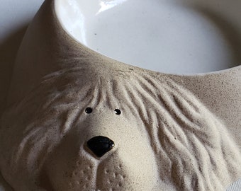 Ceramic dog dish excellent condition