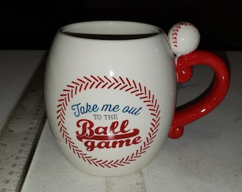 Ceramic baseball coffee mug excellent condition