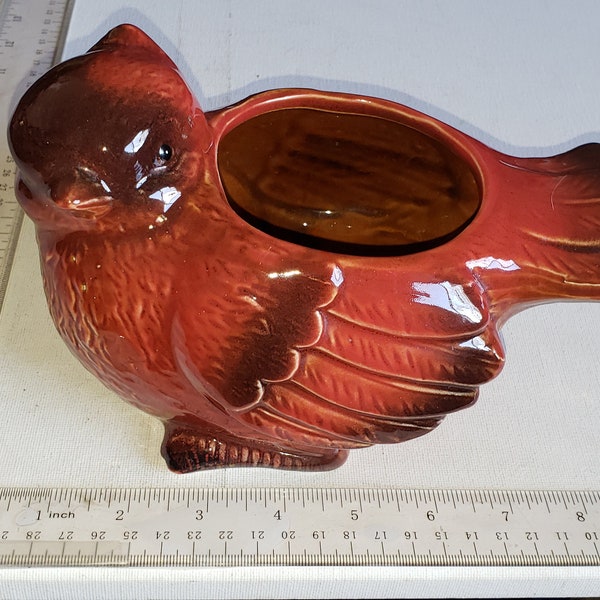 Red Cardinal Planter Etsy