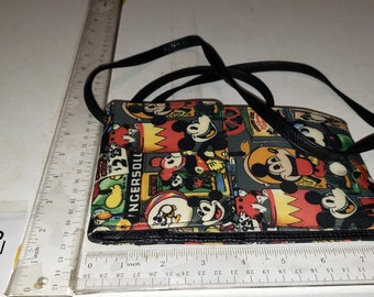 Disney Nicole Miller Mickey Mouse Cross Body Bag Excellent  display picture 2
