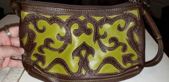 Leaders in Leather purse small purse excellent co… - image 1
