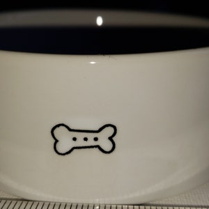 Harmony Good Dog Ceramic Dog Bowl, 1 Cup