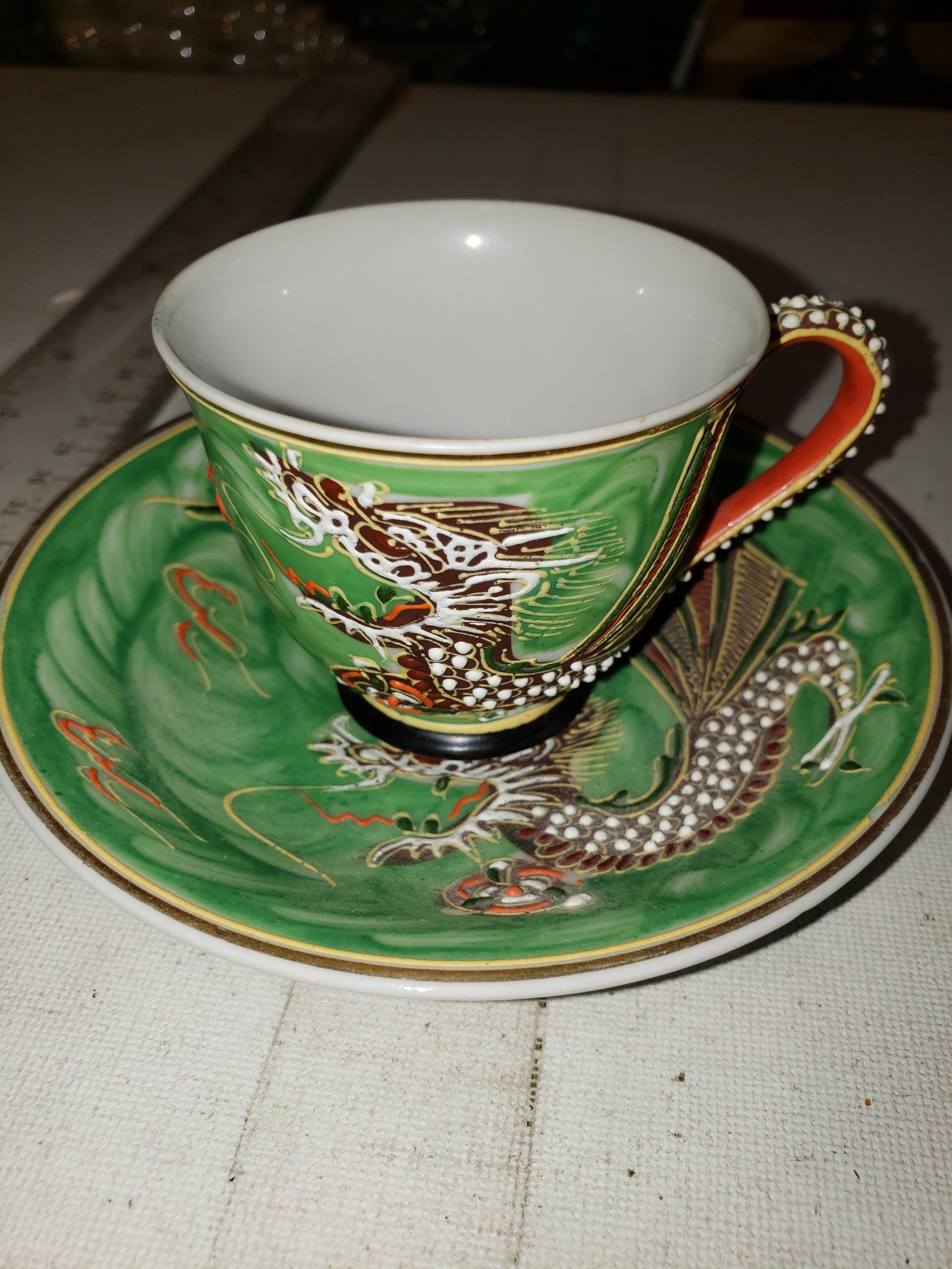 Occupied Japan Tea Set Dragon - Etsy