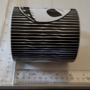 Ceramic Disney Jack Skellington coffee mug excellent condition image 2