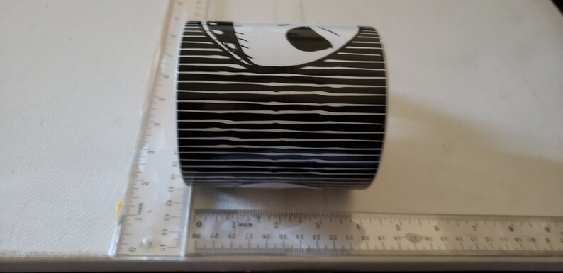 Ceramic Disney Jack Skellington coffee mug excellent condition image 2