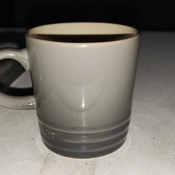 Grey La Creuset espresso cup excellent condition
