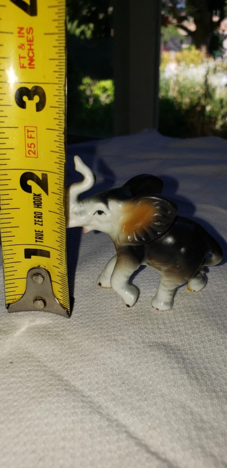 Bone china tiny elephant excellent condition