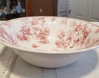 Churchill Toile bowl ceramic excellent condition