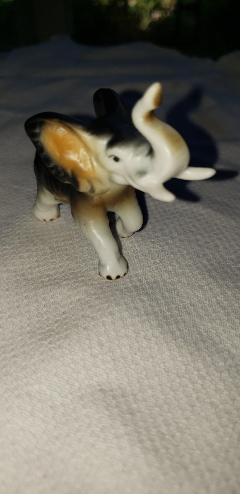 Bone china tiny elephant excellent condition