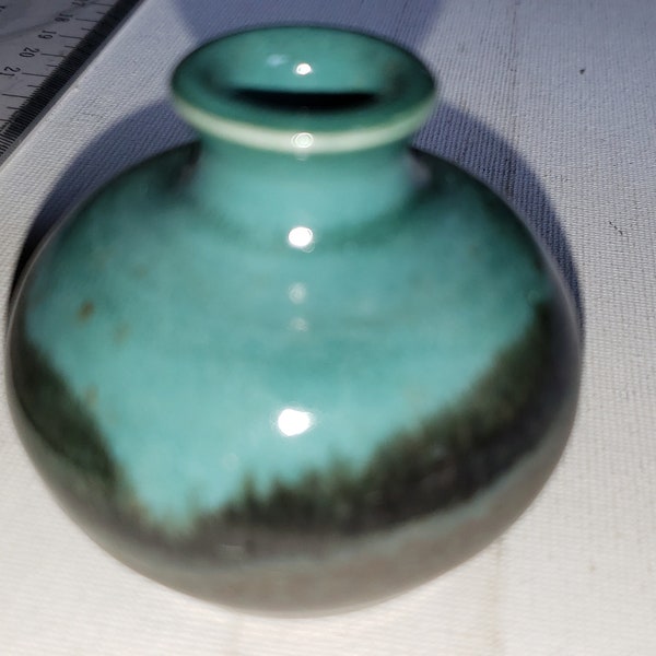 Tiny Pottery Vase Etsy