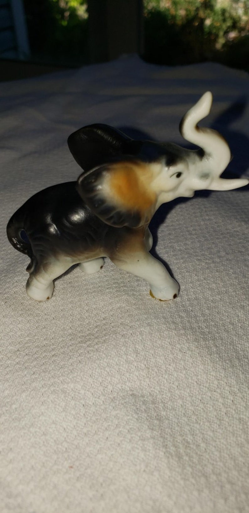 Bone china tiny elephant excellent condition