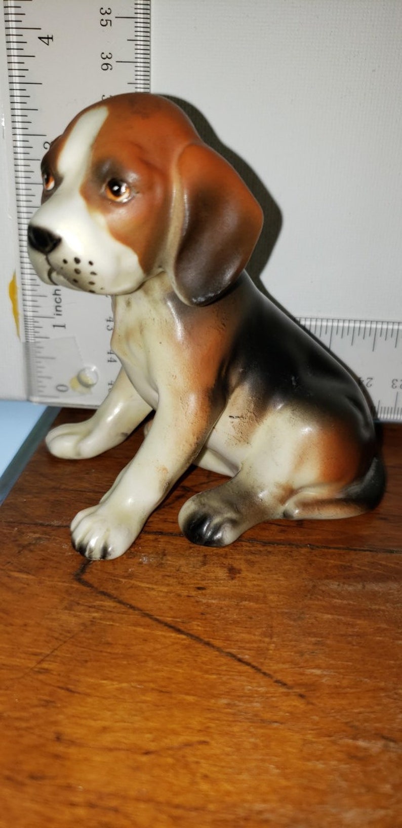 Vintage Fenton beagle dog figurine excellent condition Etsy