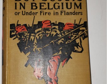 Vintage book Boy Scouts in Belgium good condition