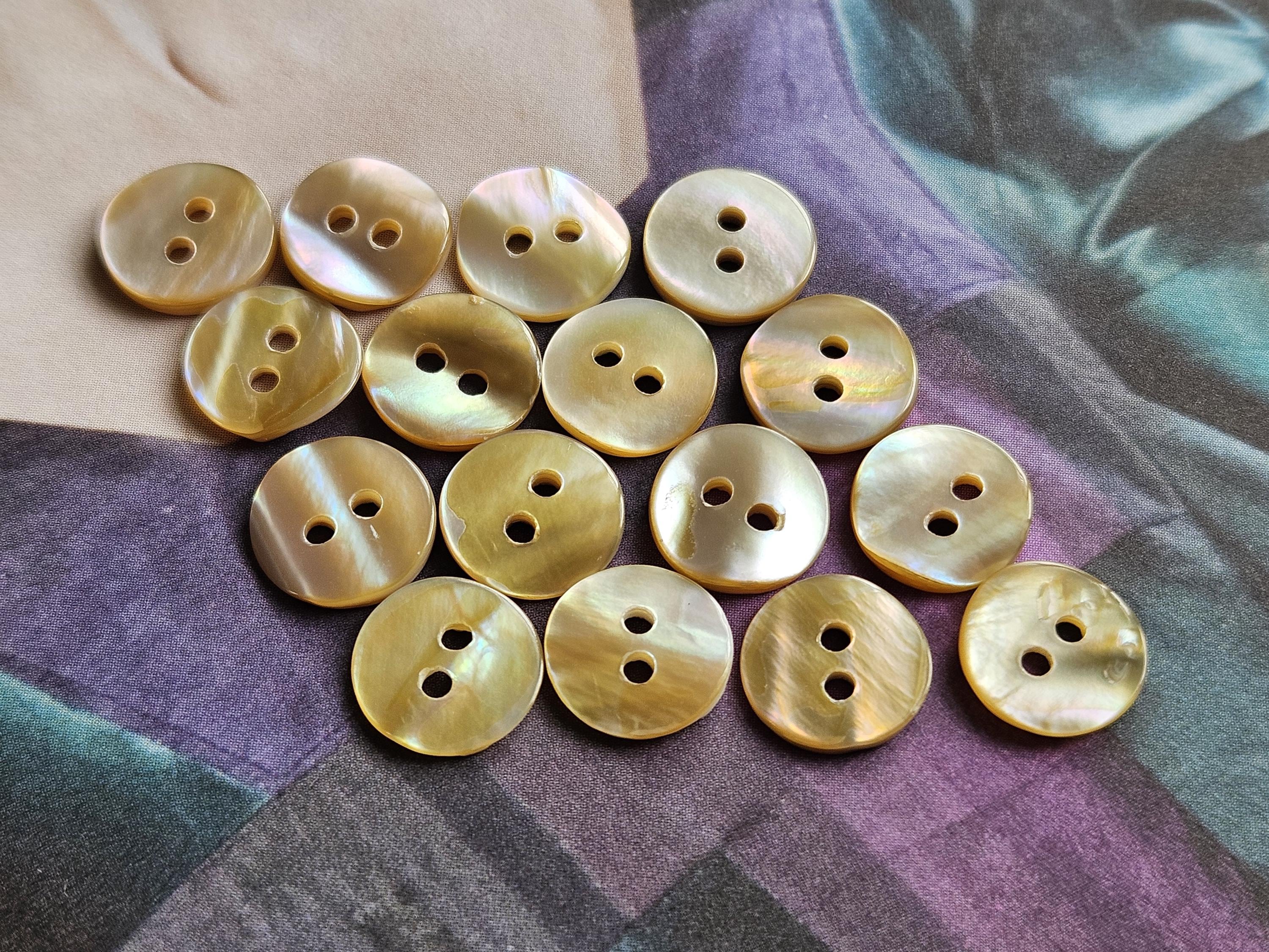ヴィンテージシェルボタン - Etsy 日本