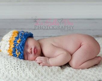 Nolan Newborn Hat PATTERN, for Photo Prop, Sell What You Make, Handspun Yarn, Knit Props