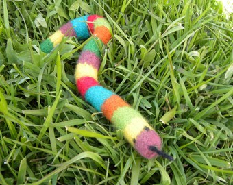 Felted Wool Snake PATTERN-Downloadable File