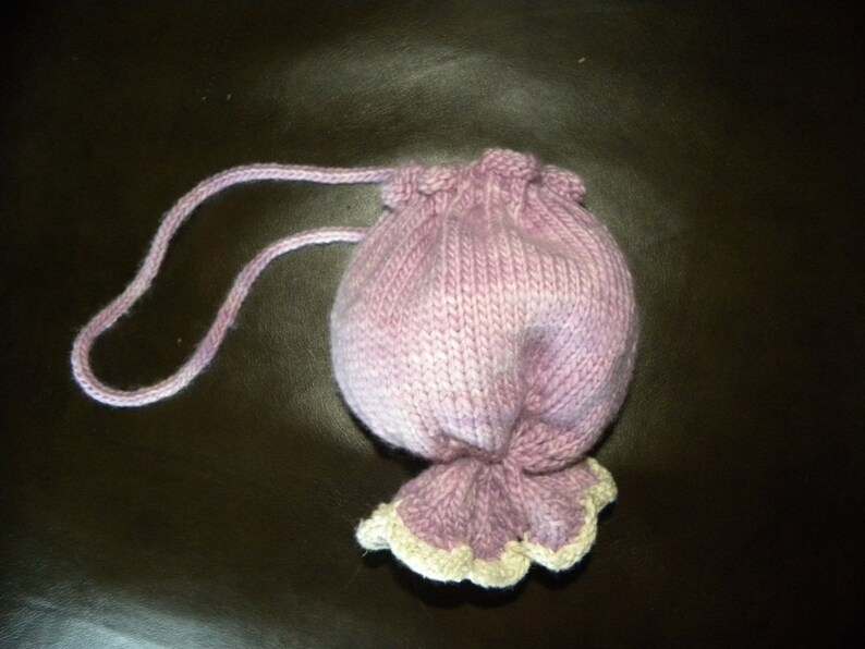 Victorian Bag KNITTING PATTERN, Knit Purse, Small Bags, Lace, Lacy, Old