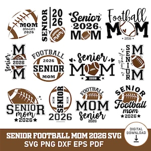 Senior Football 2026 Svg Bundle, The Final Quarter, Class Of 2026, Football Mom Svg, Senior Football Mom Svg, Senior Football Mom Shirt Svg.