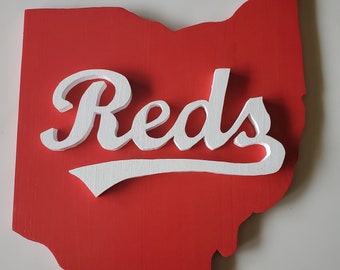 Cincinnati Reds Wall Sign