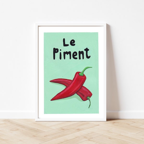 Chilli Pepper Art Print