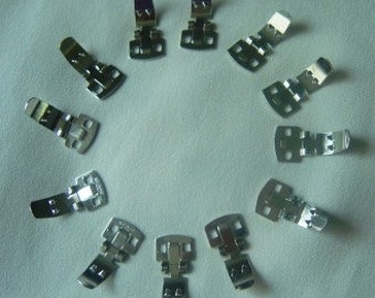 Shoe Clips Base Pins (Six pairs/12 pieces)